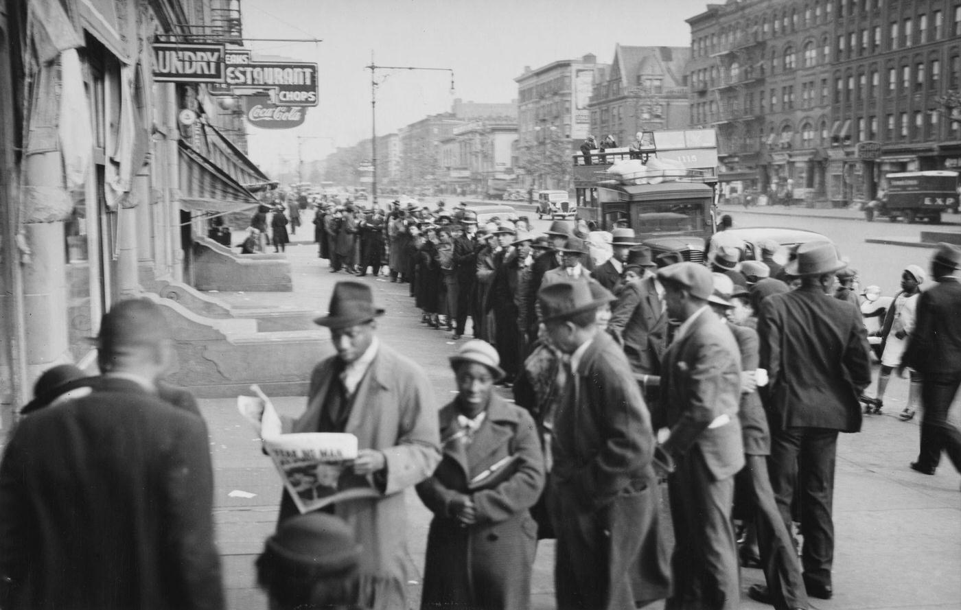 Polling Station, Harlem, New York City, Circa 1925.