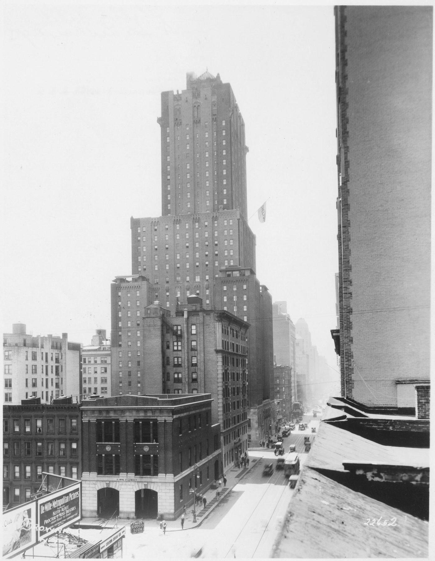 In Harlem, 135Th Street And Lenox Avenue, Manhattan, 1927.