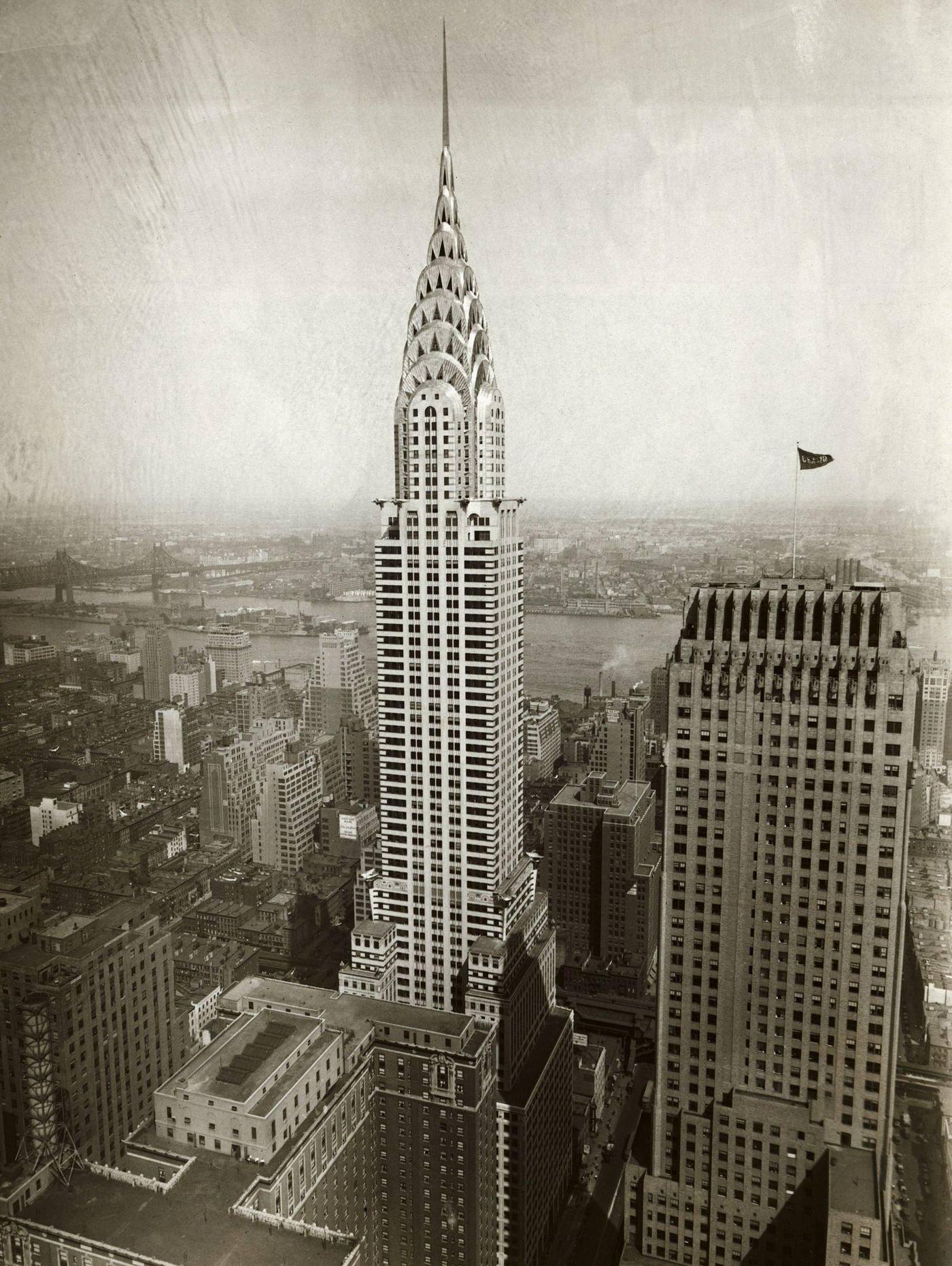 The Chrysler Building, Completed In 1930, Manhattan, 1930.