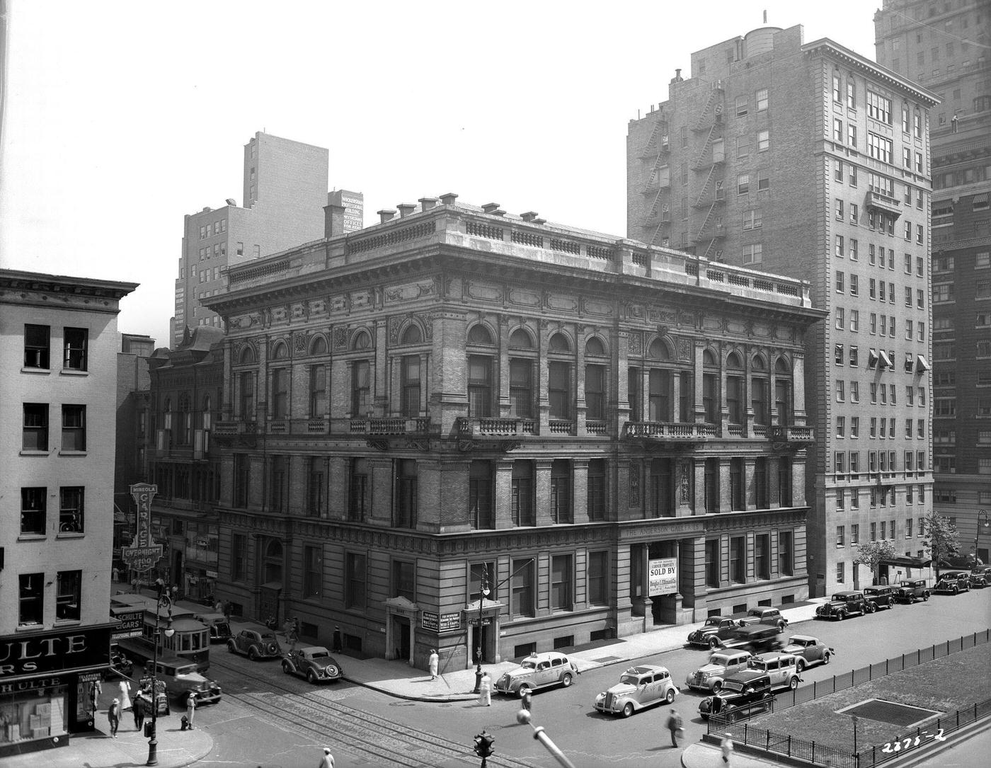 Location at the Southeast Corner of East 59th Street and Park Avenue, Manhattan, 1936