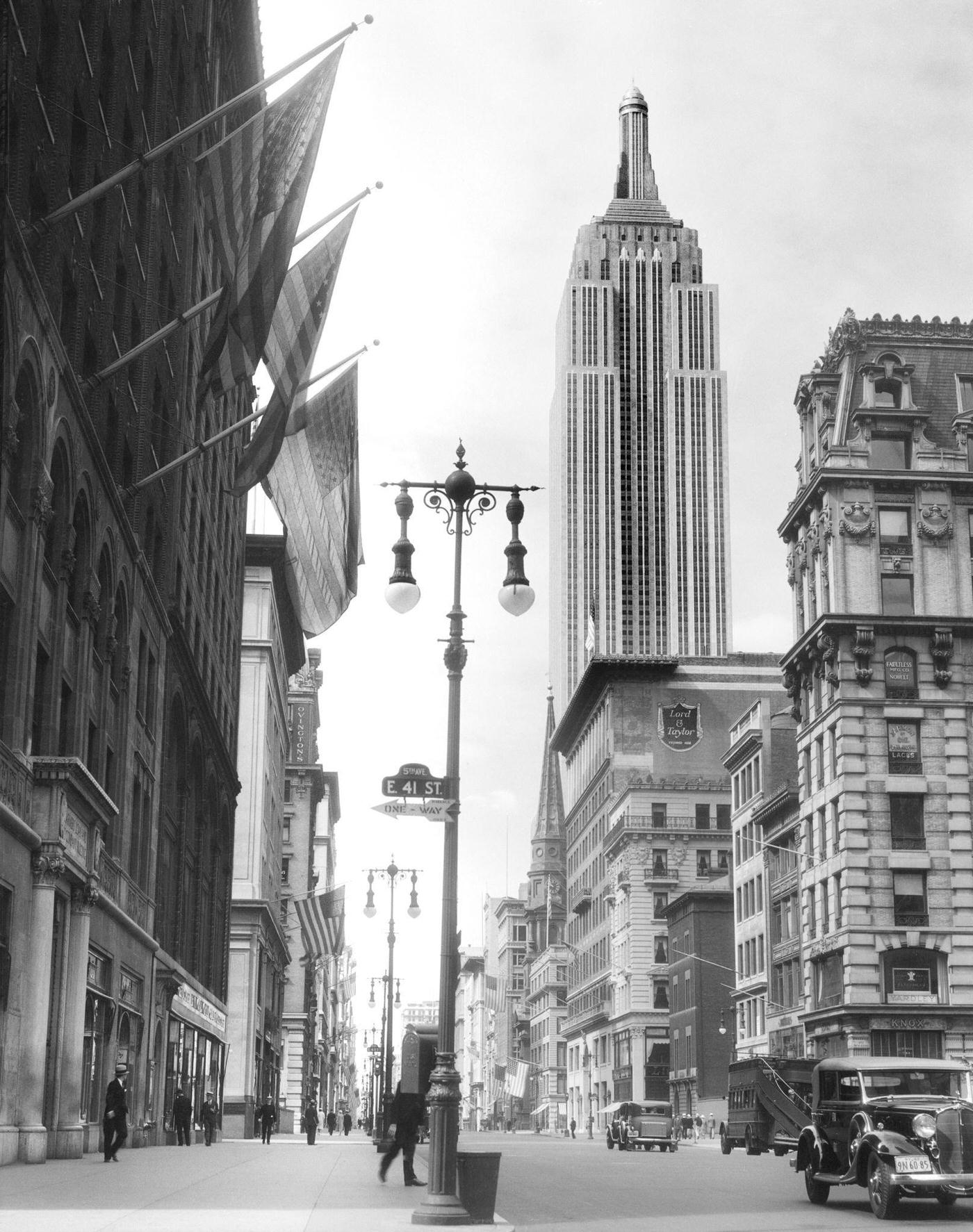 New York City, New York, Usa, Manhattan, 1933