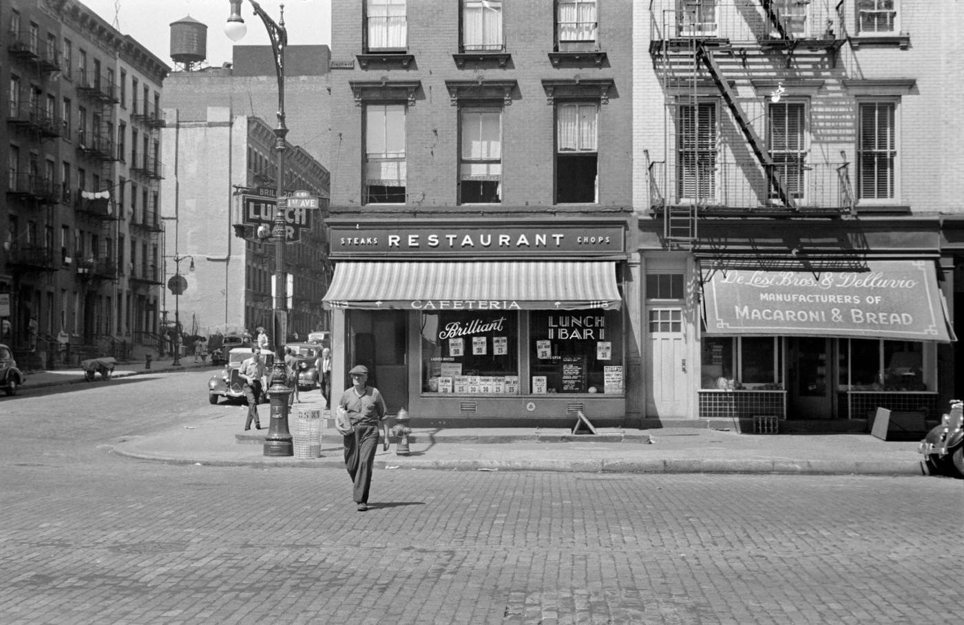 Street Scene, First Avenue And East 61St Street, New York City, Manhattan, 1938