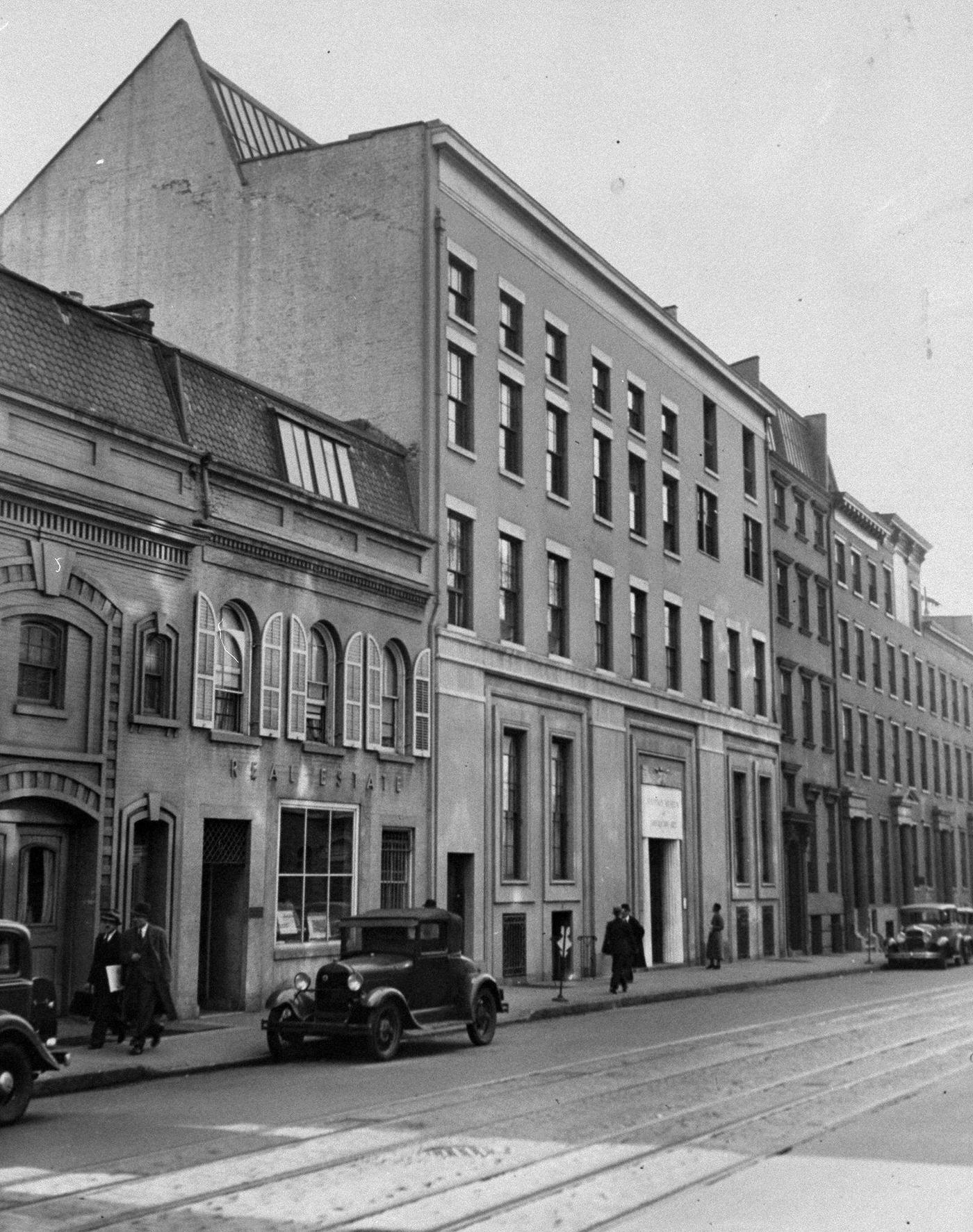 Whitney Museum at 8th Street and Fifth Avenue, Manhattan, 1930