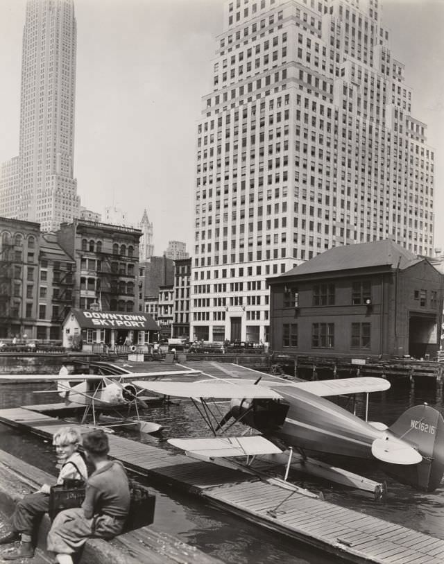 Downtown Skyport, Foot Of Wall Street