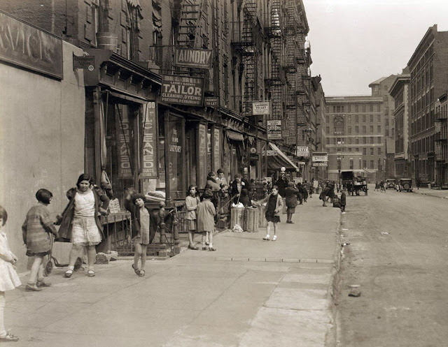 28Th Street Looking East From Second Avenue, Mnhattan, April 1931