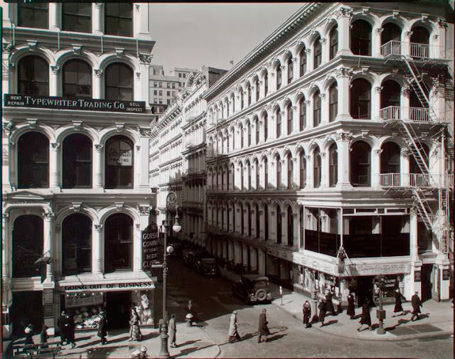 Broadway And Thomas Street, Manhattan, March 06, 1936