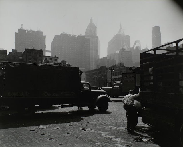 City Vista, West Street, Looking East, Manhattan, August 12, 1938