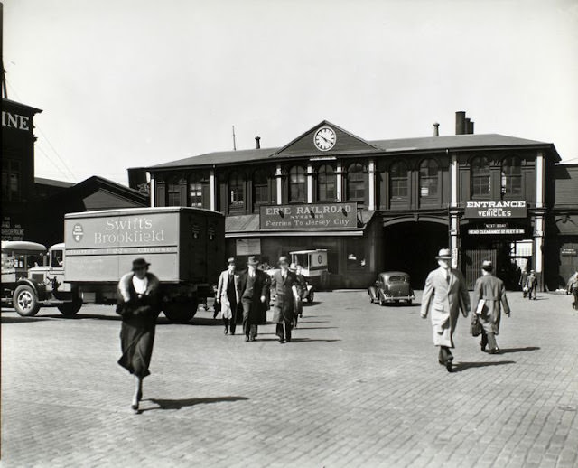 Ferry, Chambers Street, Manhattan, April 09, 1936