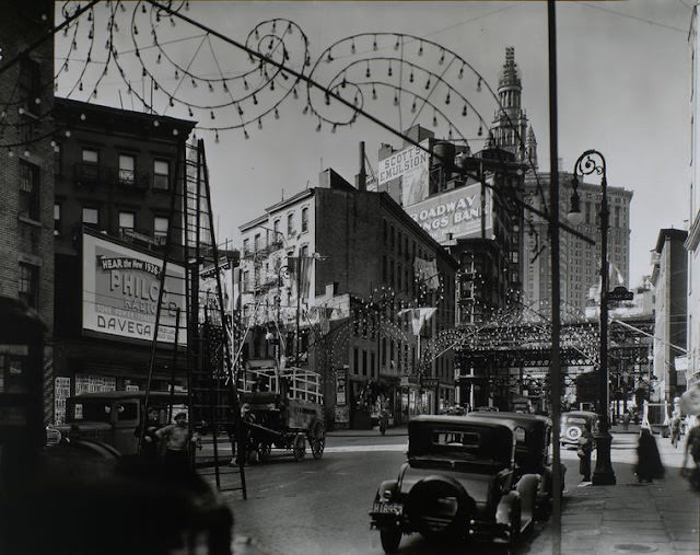 Oak And New Chambers Streets, Manhattan, October 28, 1935