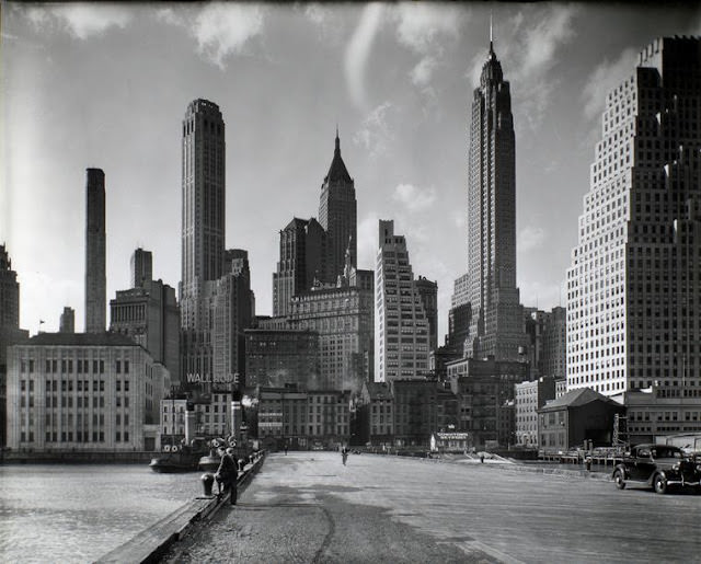 South Street And Jones Lane, Manhattan, March 26, 1936