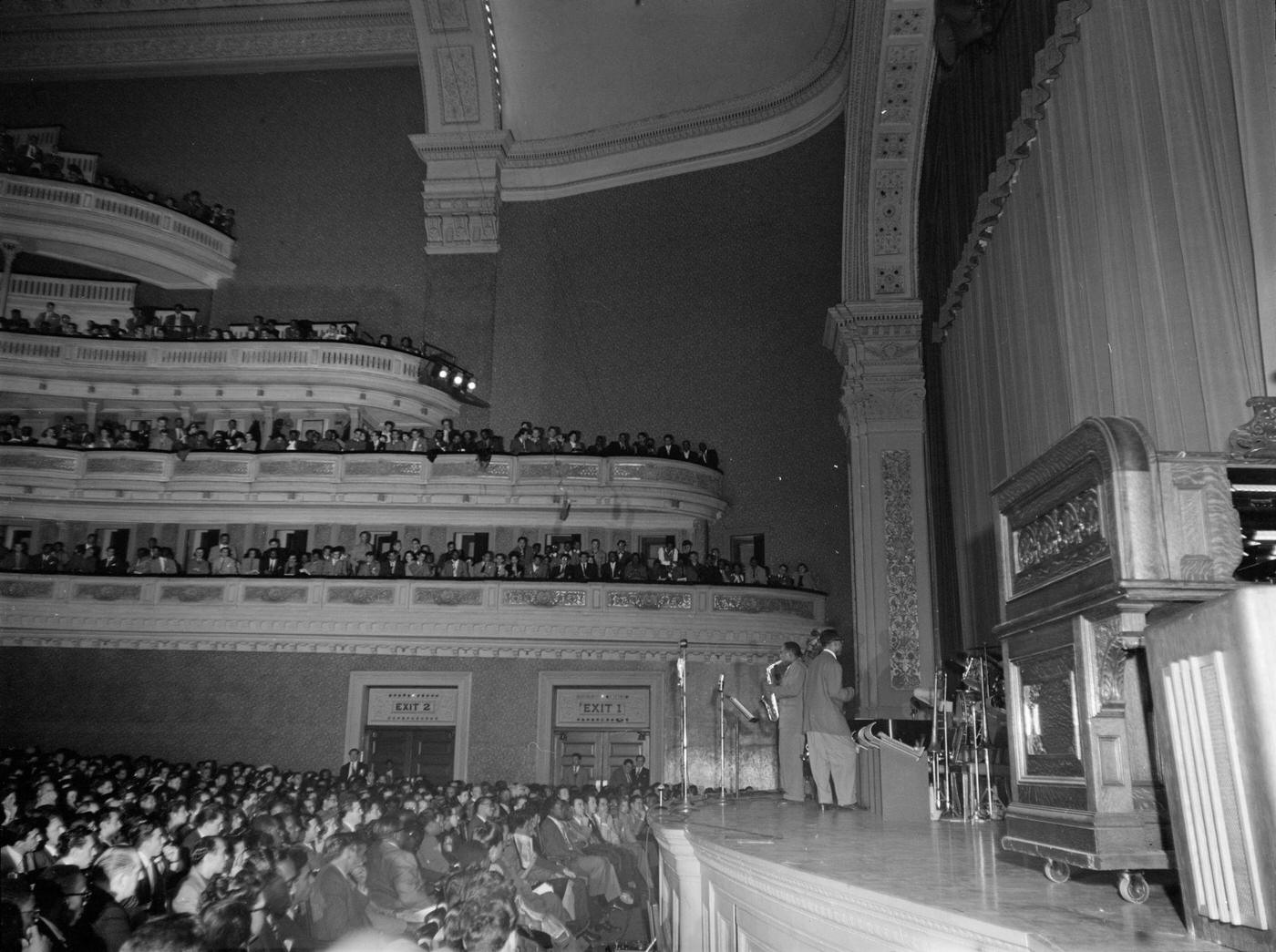Carnegie Hall, Manhattan, 1947