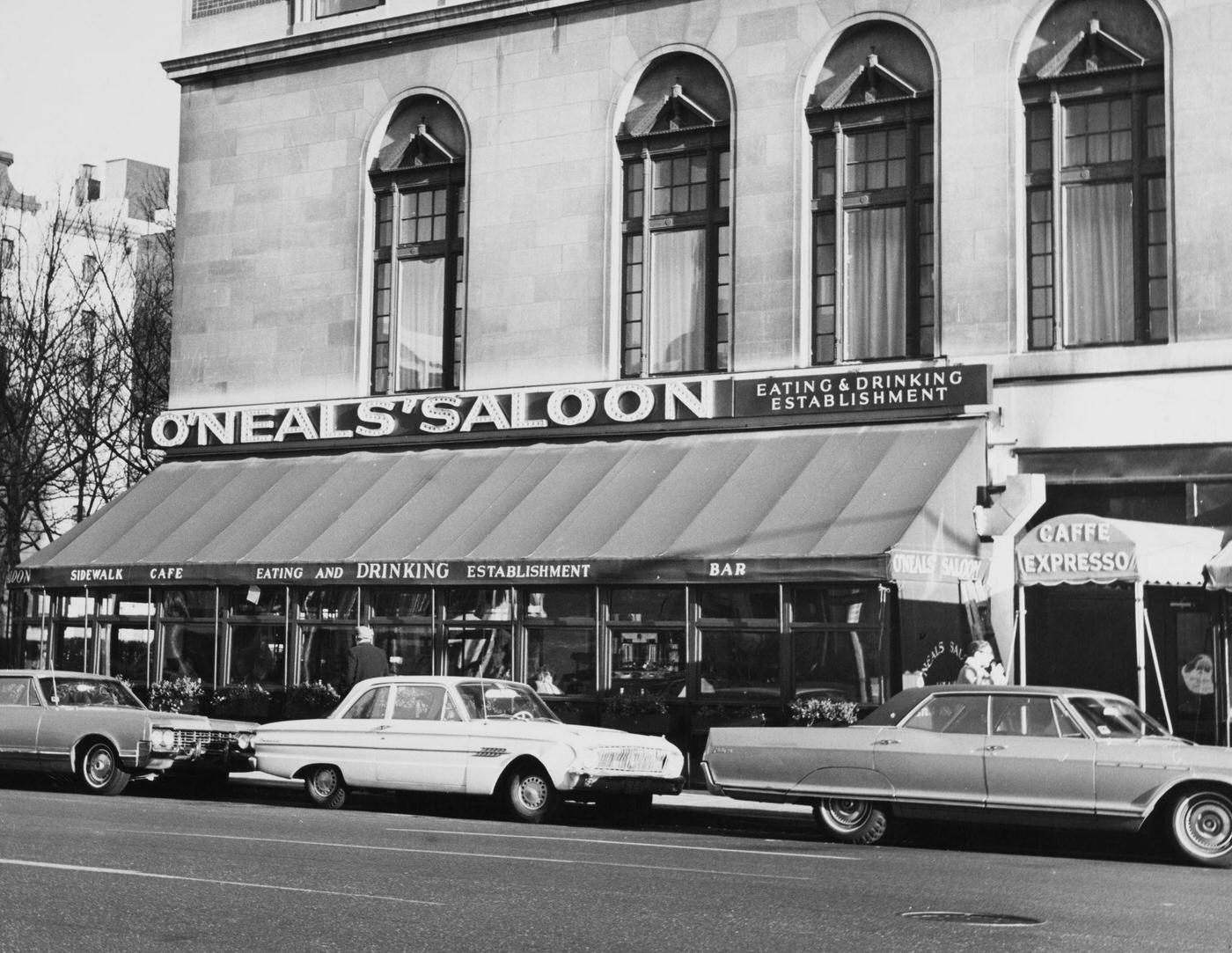 Exterior View Of O’neal’s Saloon On West 64Th Street, Manhattan, 1967.