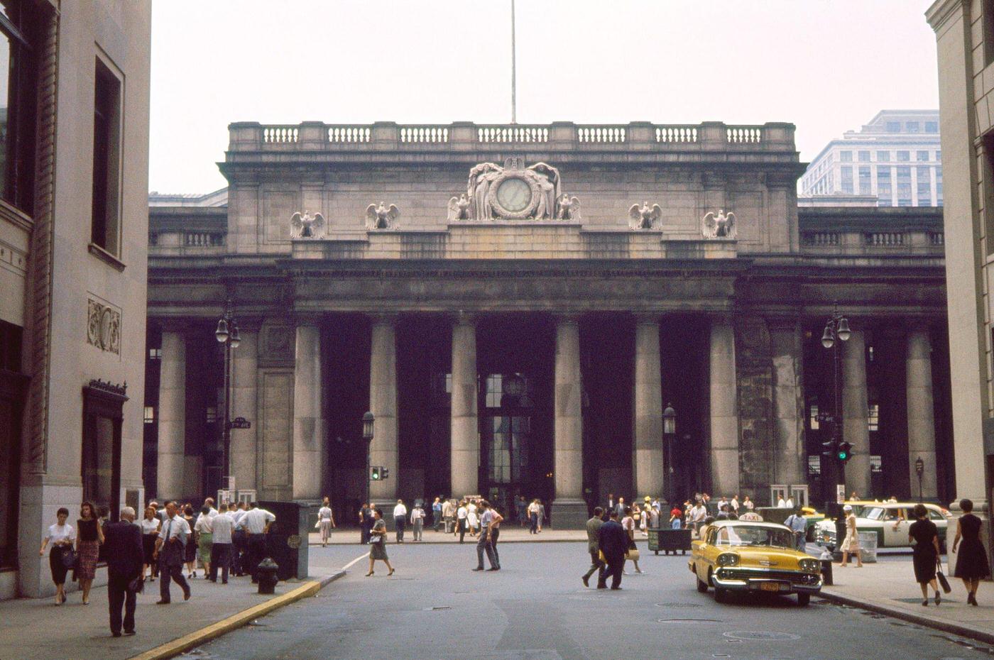 Pennsylvania Station Façade, Manhattan, 1961