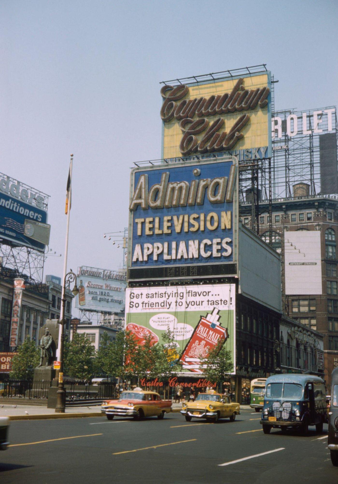 Street Scene, Times Square, Manhattan, 1961