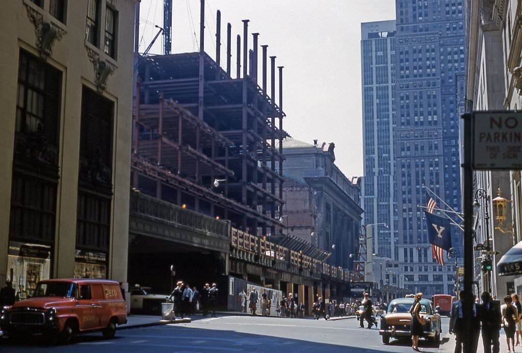 Vanderbilt Avenue, Midtown Manhattan, 1961