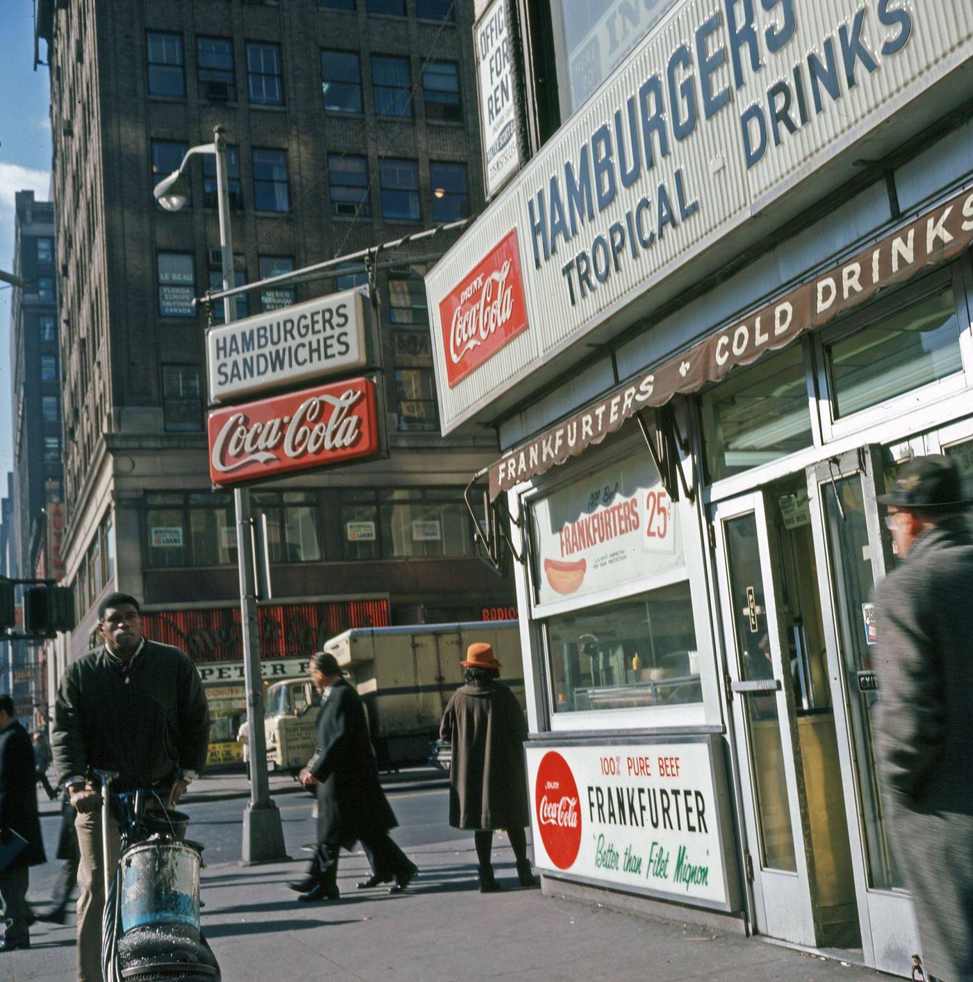 6Th Avenue &Amp;Amp; West 42Nd Street, Manhattan, 1967