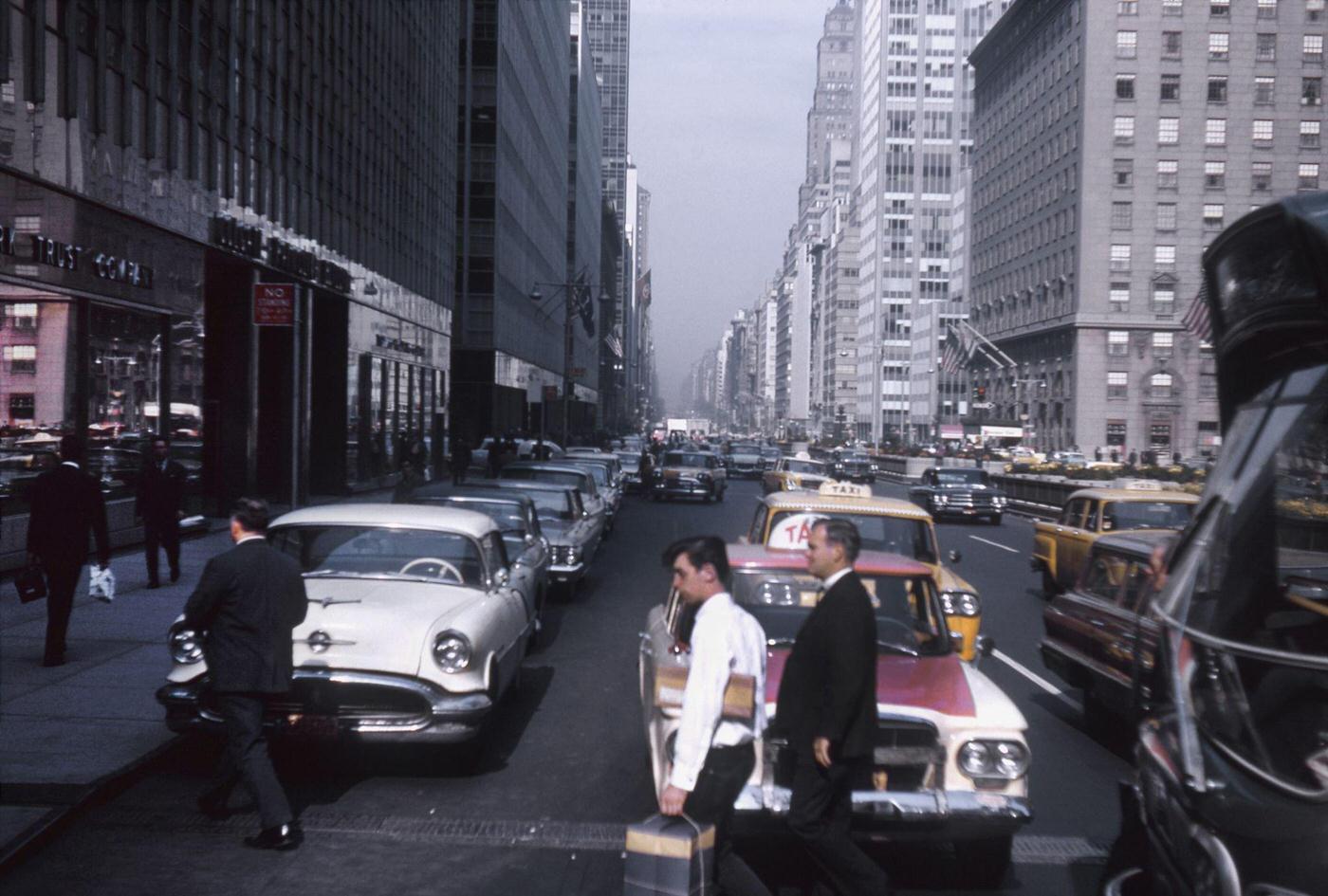 Park Avenue And E. 54Th Street, Manhattan, 1963