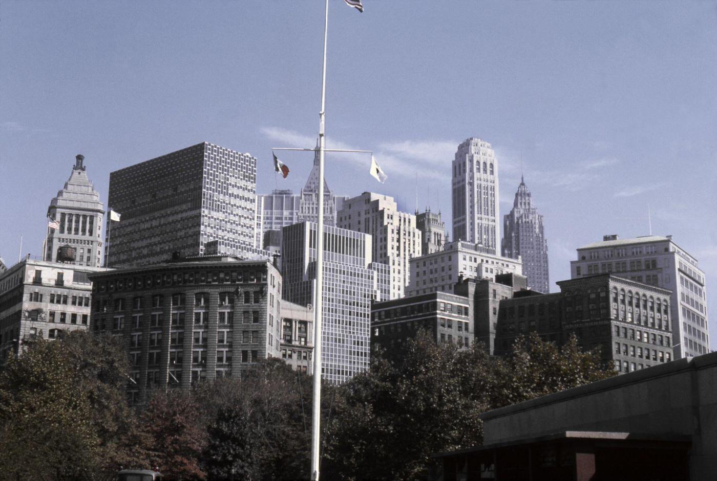 Buildings In Manhattan, 1963