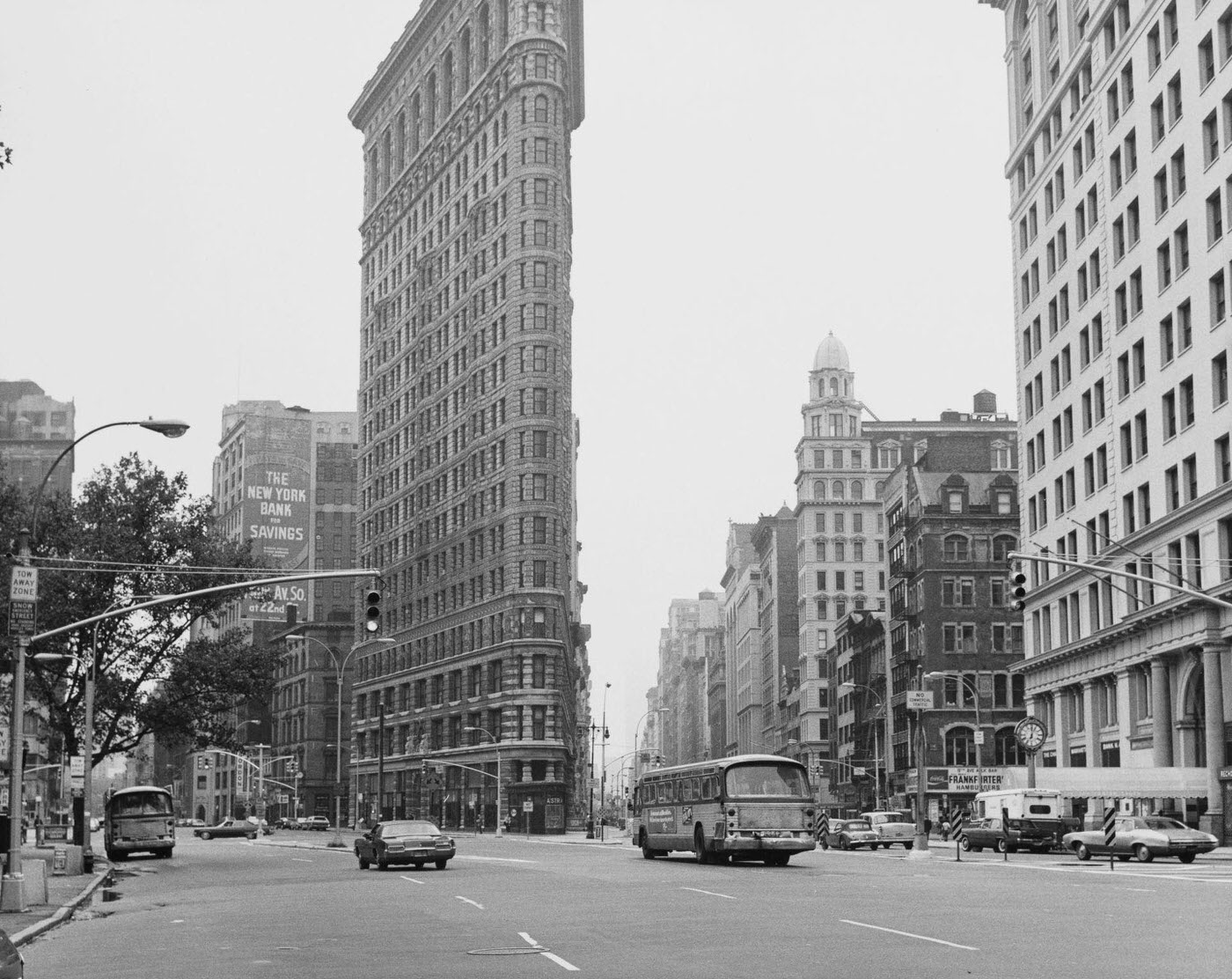 Looking South Of The Flatiron Building, Manhattan, 1975.