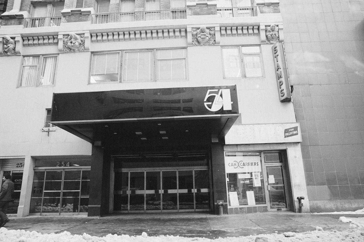 Exterior View Of Studio 54, Manhattan, 1970S