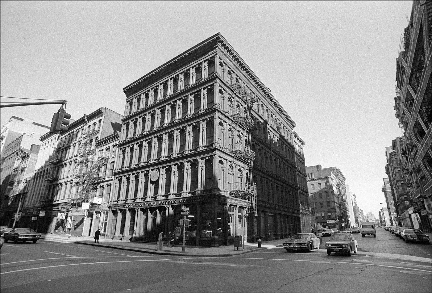 Haughwout Building At Broadway &Amp;Amp; Broome In Soho, Manhattan, 1974