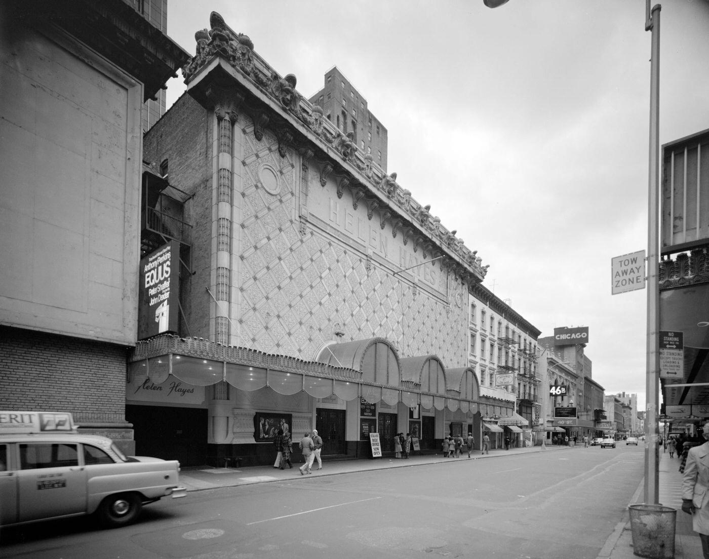 Helen Hayes Theatre, 210 West 46Th Street, Manhattan, 1977