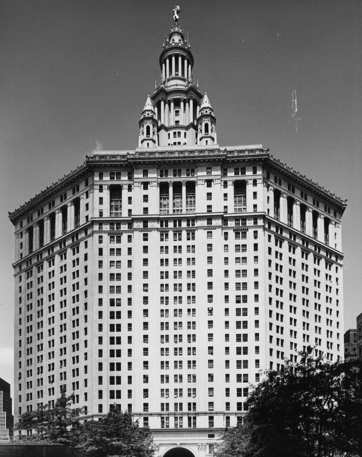 View Of The Manhattan Municipal Building, Manhattan, 1980S