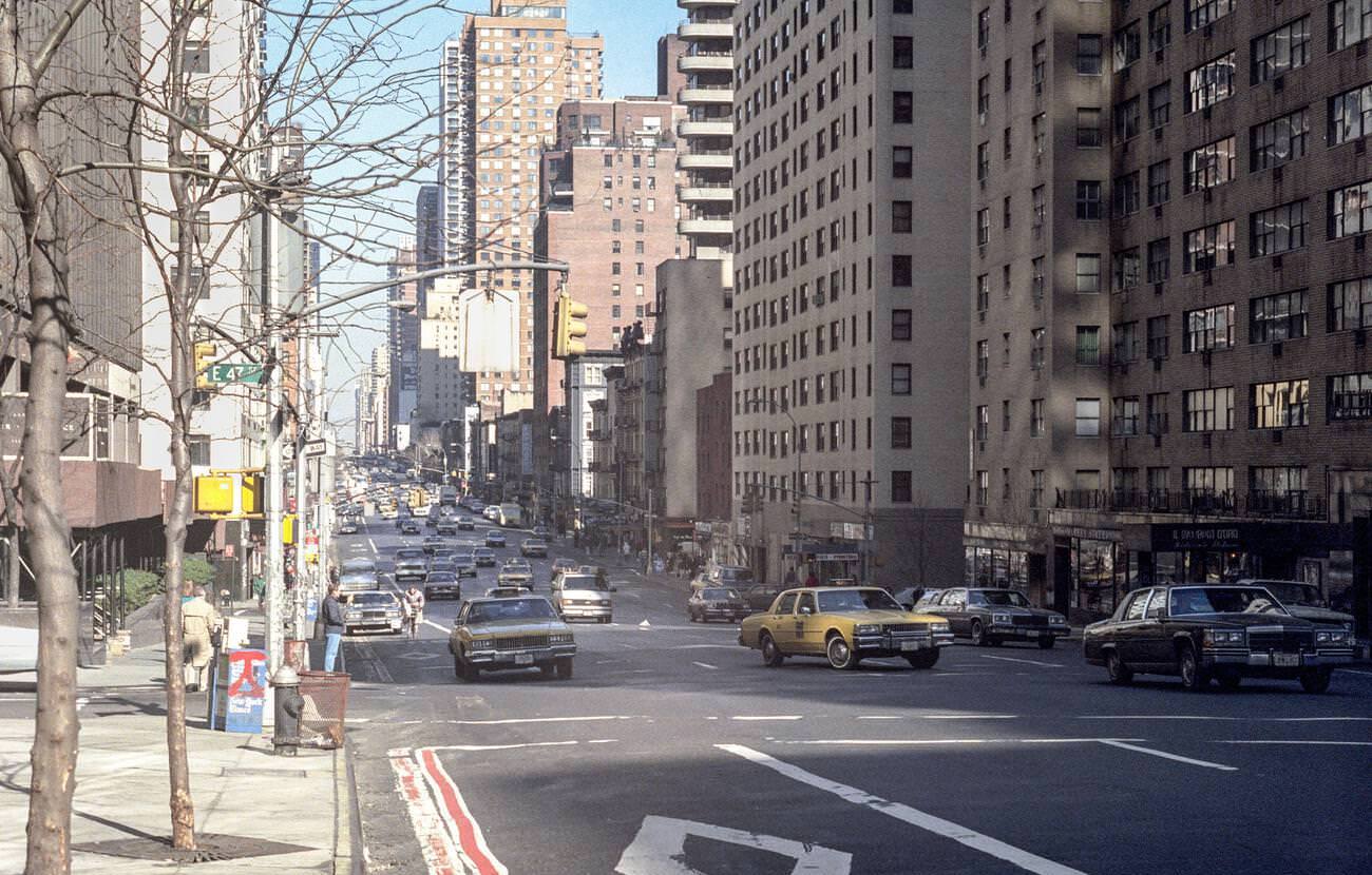 A View Of 2Nd Avenue, Manhattan, 1989