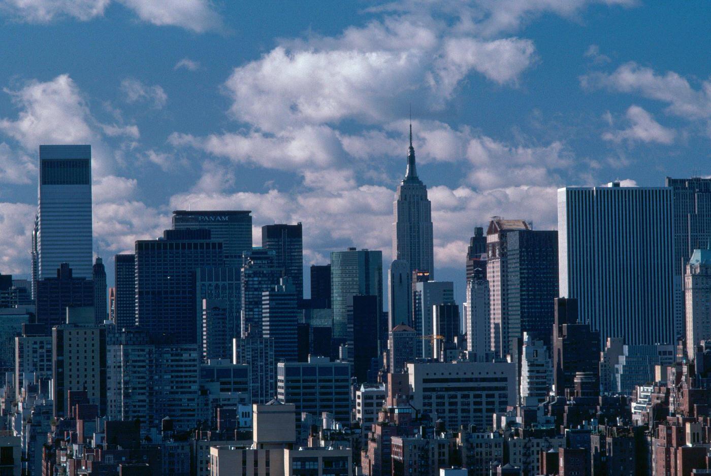Manhattan, As Seen Looking South From The Upper East Side, 1982