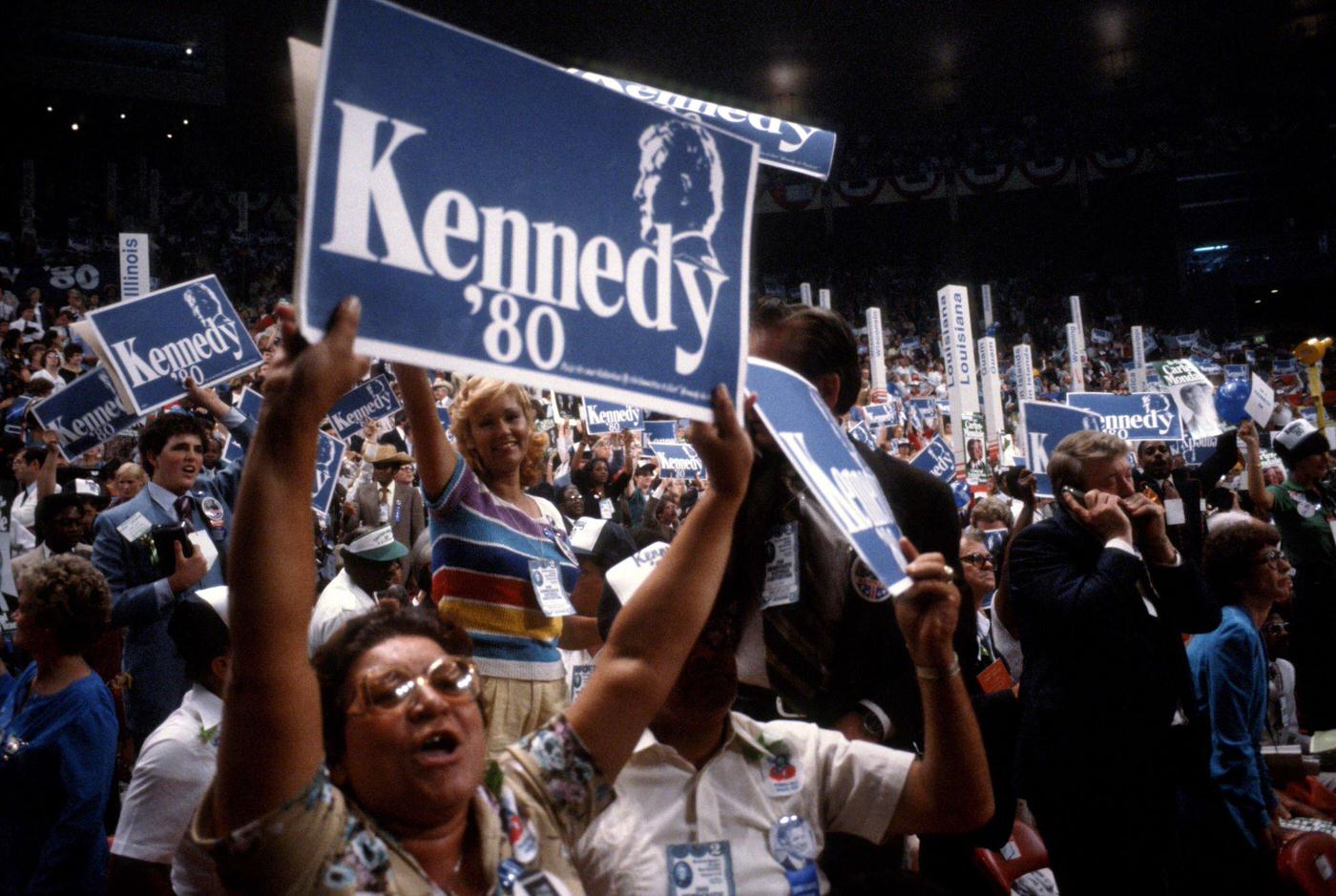 The 1980 Democratic National Convention Held At Madison Square Garden, Manhattan, 1980
