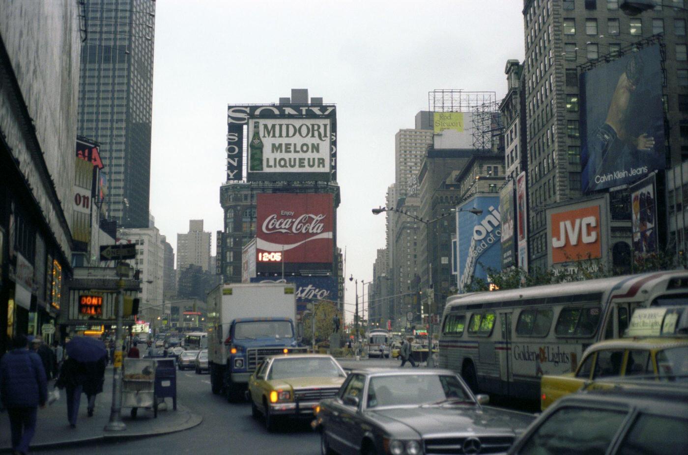 Times Square, Manhattan, 1981.