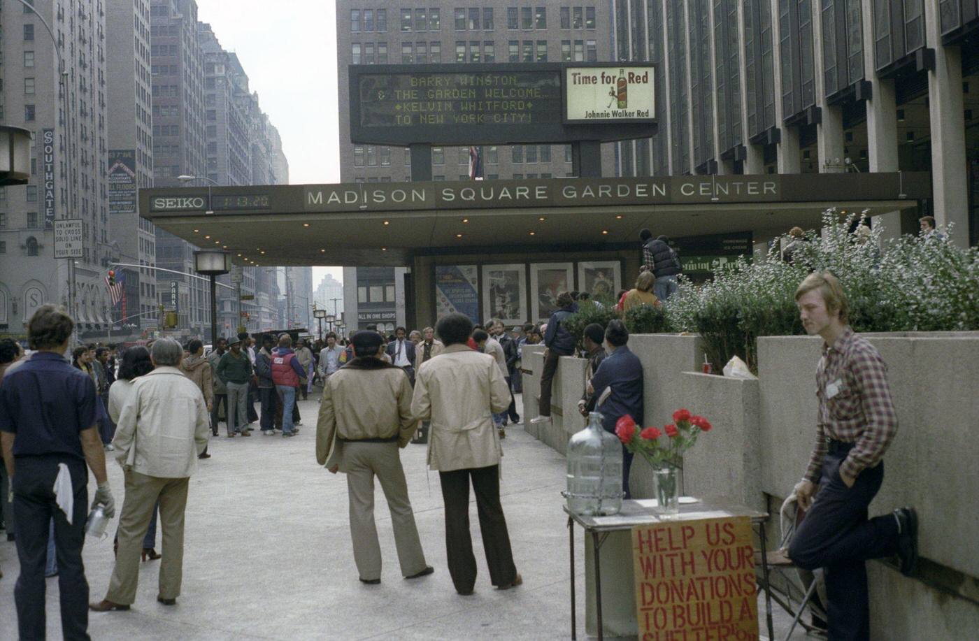 Madison Square Garden, Manhattan, 1981