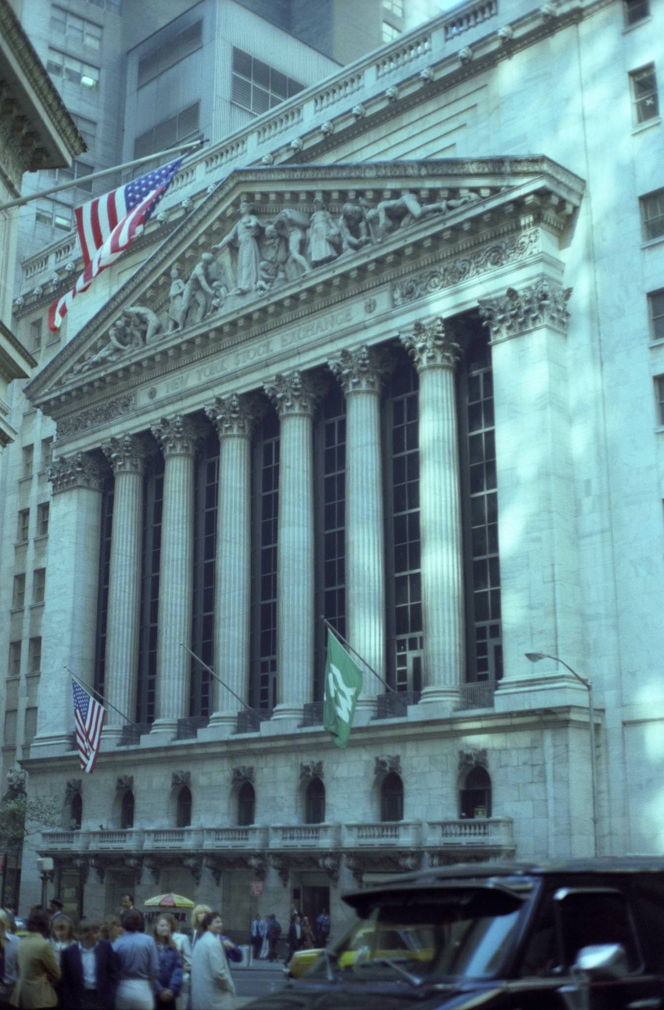 New York Stock Exchange, Manhattan, 1981