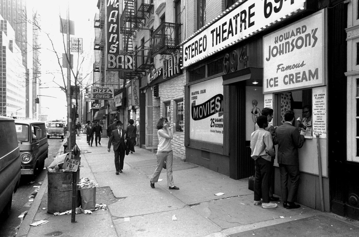 Theaters Around Times Square, Manhattan.