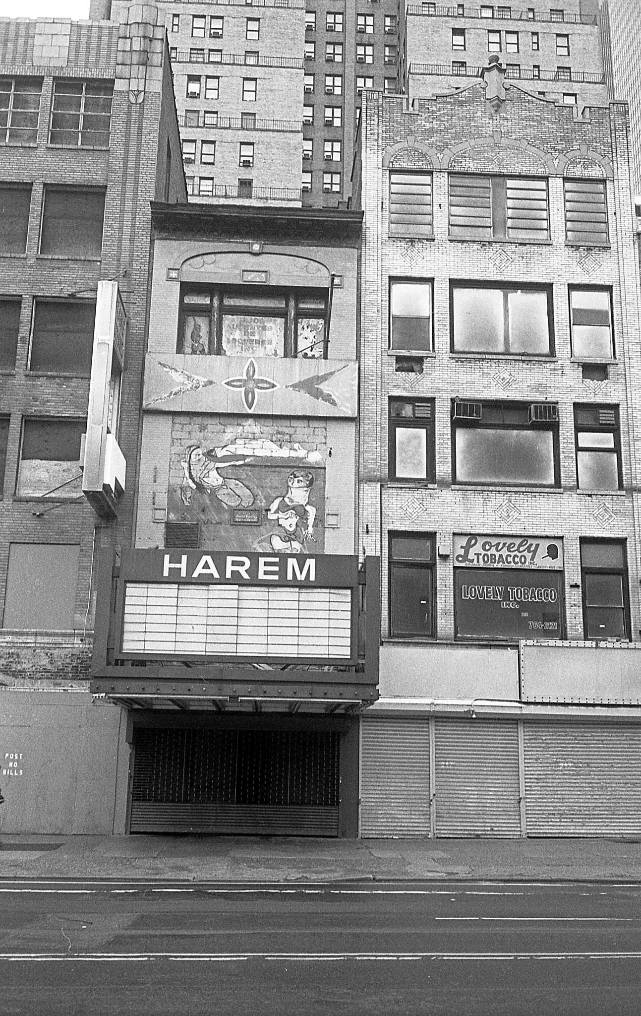 Shuttered Harem Theater On West 42Nd Street, Times Square, Manhattan, 1996