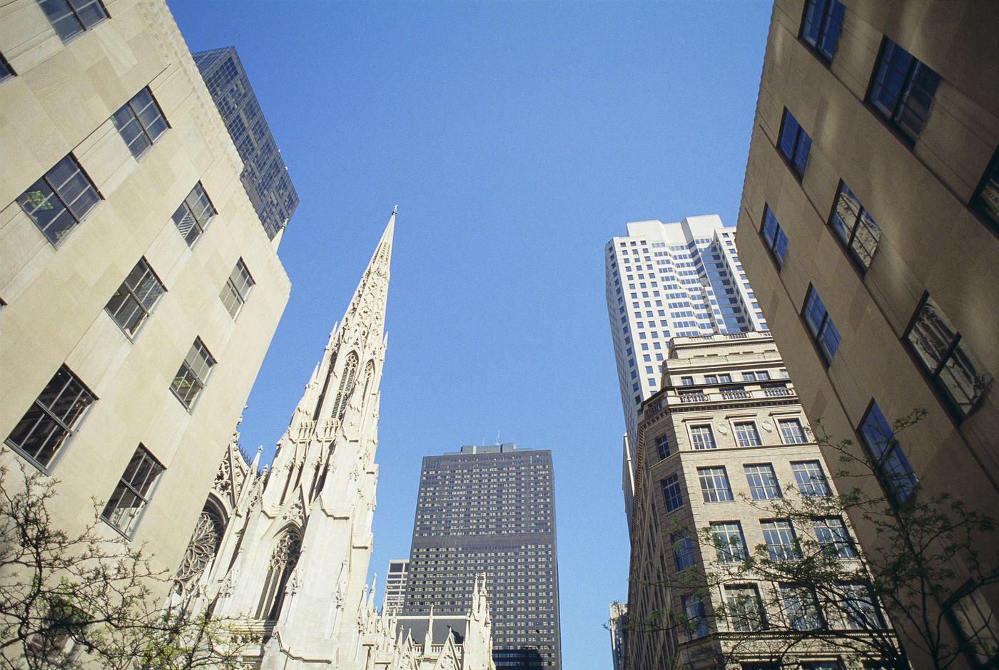 St. Patrick'S Cathedral In Manhattan, 1990S