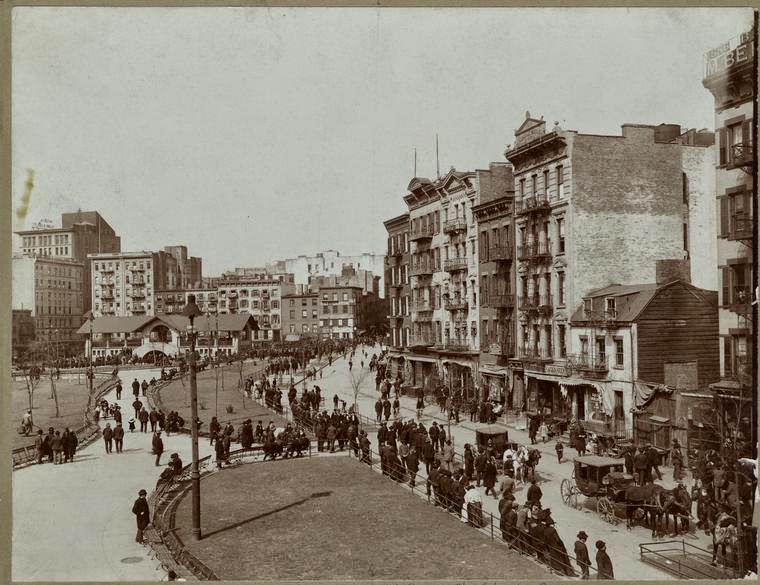 Mulberry Street And Columbus Park