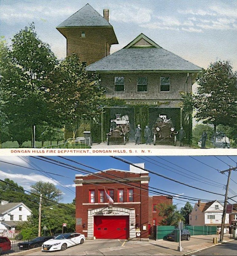 Engine 159 Firehouse At 1592 Richmond Rd., Dongan Hills, Constructed In 1930.
