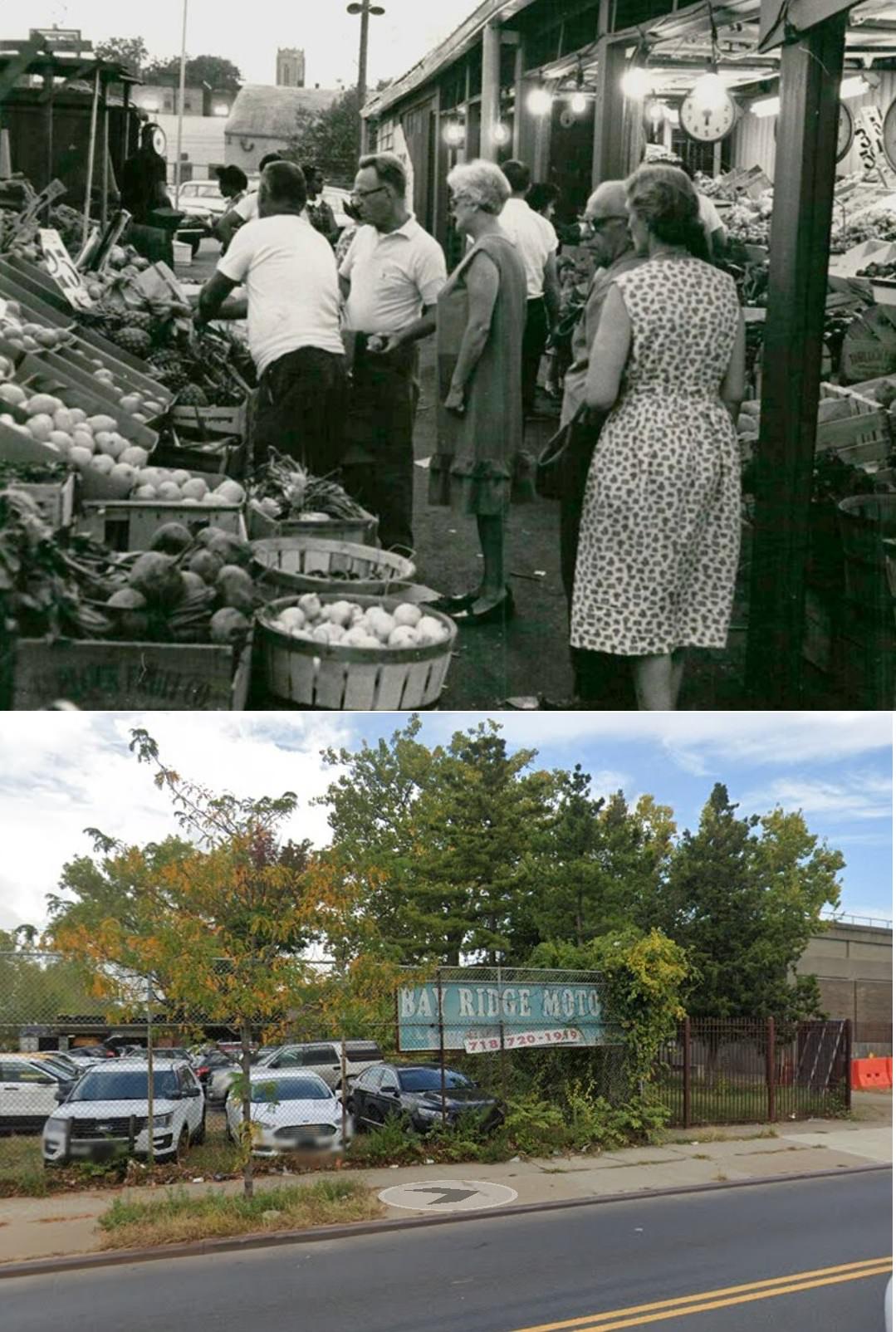 Port Richmond Farmers Market Was Located At 1851 Richmond Terrace, 1965.