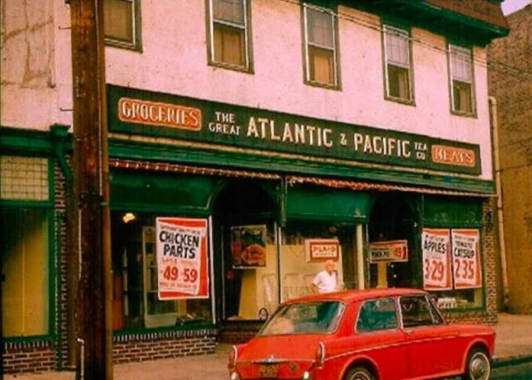 The A&Amp;Amp;P On Main Street In Tottenville In 1966 Had Wooden Floors And Friendly Clerks.