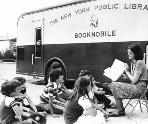 Joanna Long Brings Joy Of Reading To Children On Merrill Ave, 1979.