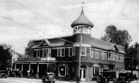 Albert P. Semler Built A Hotel Near His Park And Picnic Grounds In Grant City, 1910.