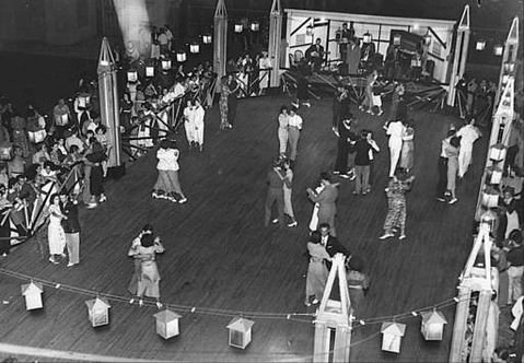 Midland Beach Dance Floor, 1936.