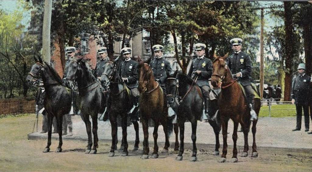 Mounted Police, New Dorp, 1910S