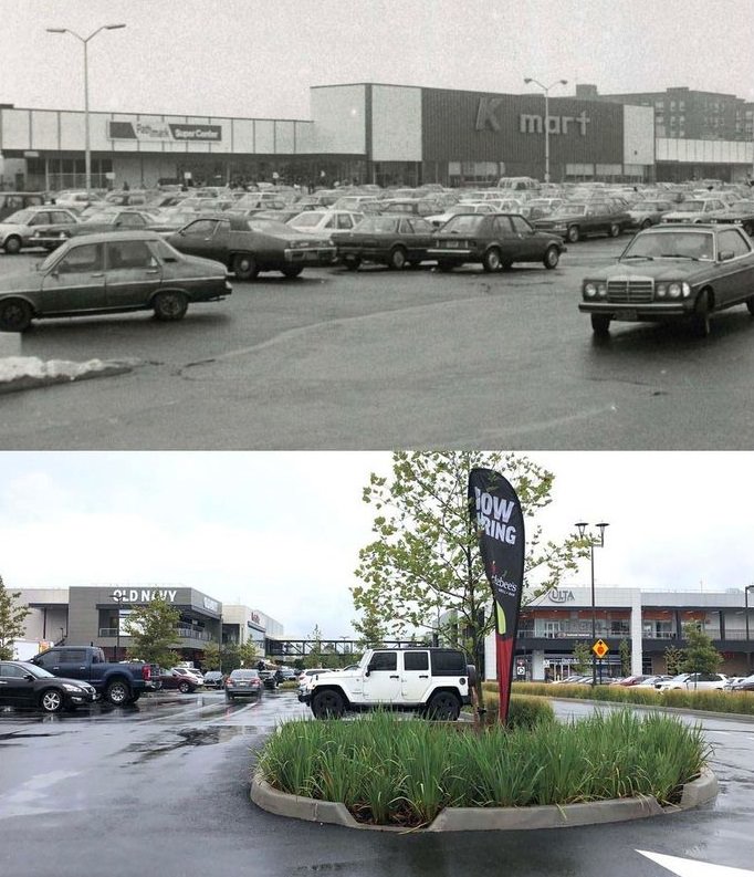 Hylan Shopping Plaza In 1986; The Boulevard. 2021.