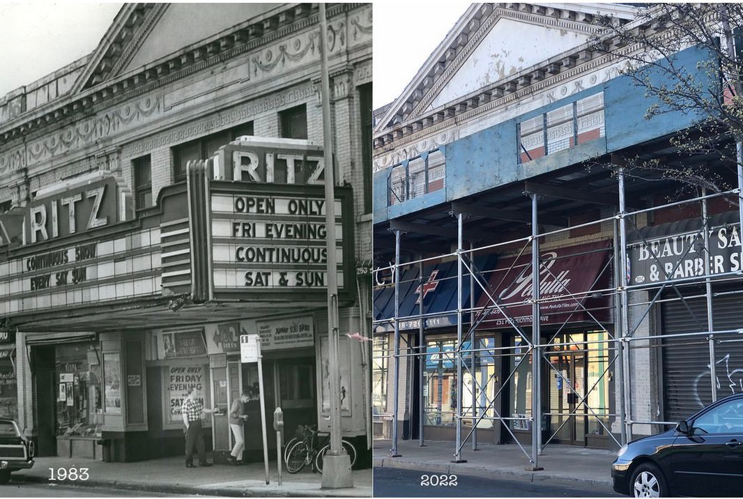 The Ritz Theater In Port Richmond, Once Owned By The Moses Family, Closed In 1968.