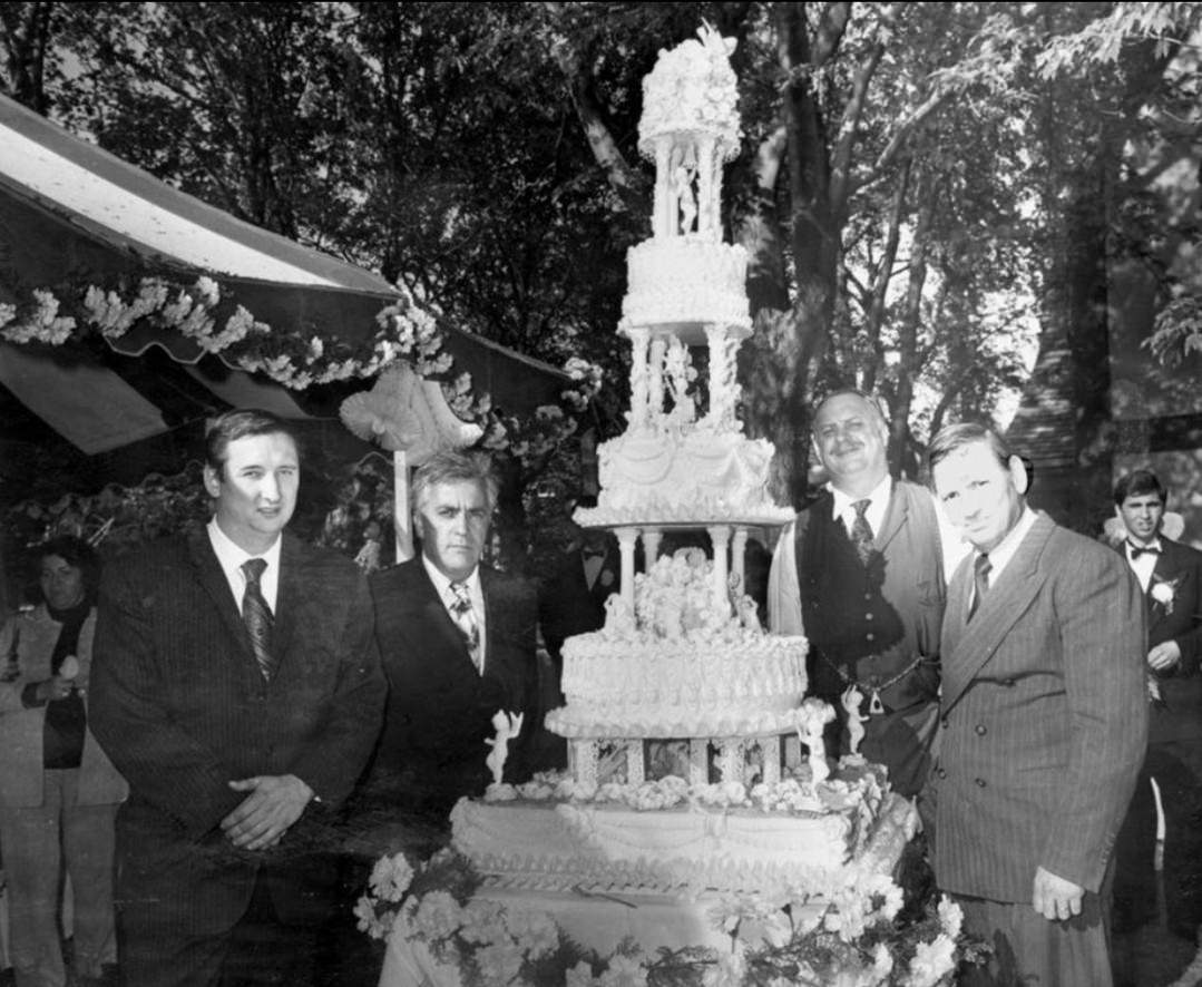 The Godfather Premiered; Bill Gertz Created The Cake For The Wedding Scene, 1971.
