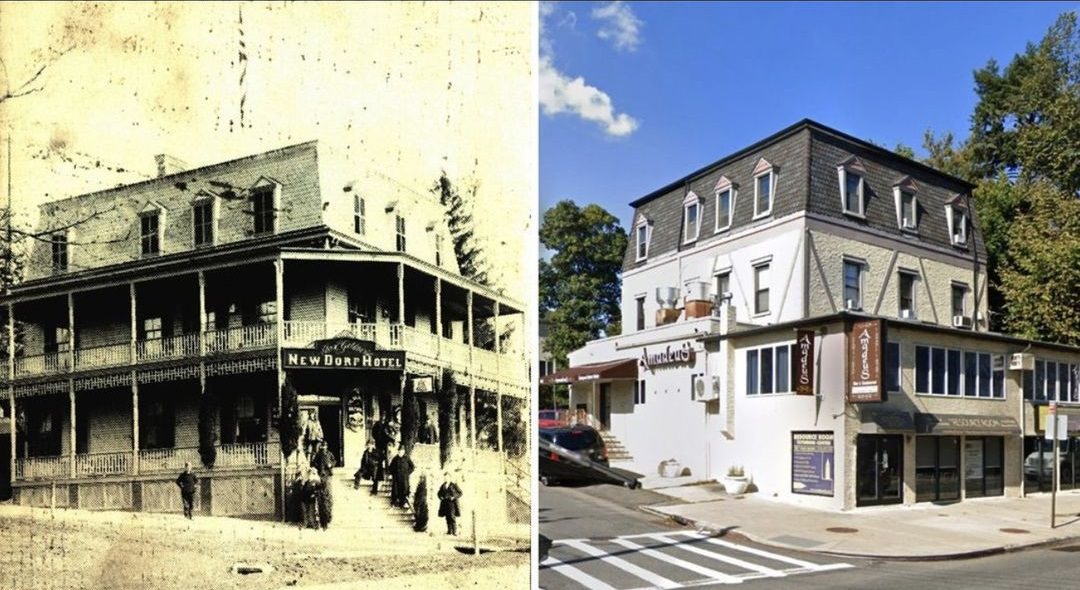 Max Geldner'S New Dorp Hotel Was A Popular Gathering Place On Richmond Road.