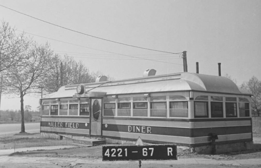 Miller Field Diner, New Dorp, Looks Like A Great Place For Breakfast, 1940.