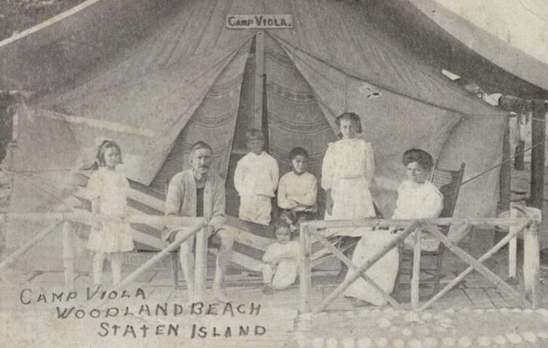 Camp Viola, Woodland Beach, Staten Island, 1920S.